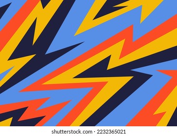 Abstract background with colorful arrow pattern. Abstract geometric wallpaper