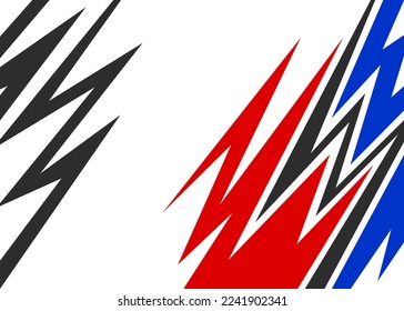 Abstract background with colorful arrow pattern and with some copy space area