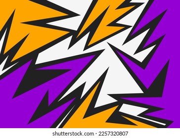 Abstract background with colorful arrow pattern. Abstract geometric wallpaper