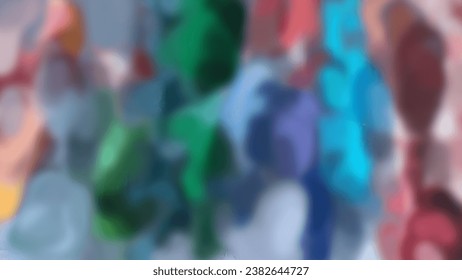 Abstract background colorful art brush style and design for vector illustration.