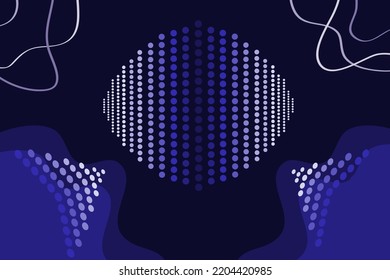 Abstract background with colorful attractive and artistic