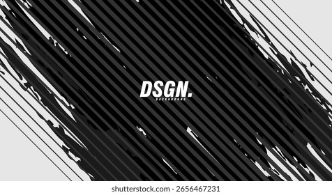 abstract background with colorful back white curve design vector