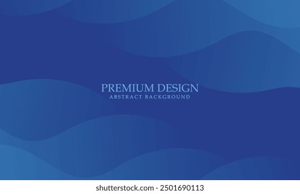 Abstract background, colorful. Blue gradations, circle effect style. Modern background, memphis.