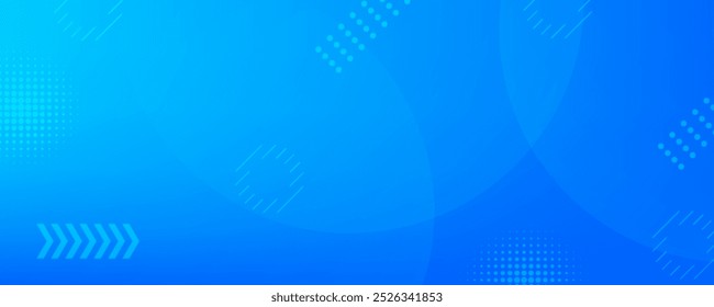 Abstract background, colorful. Blue gradations, circle effect style. Modern background, memphis. Eps 10