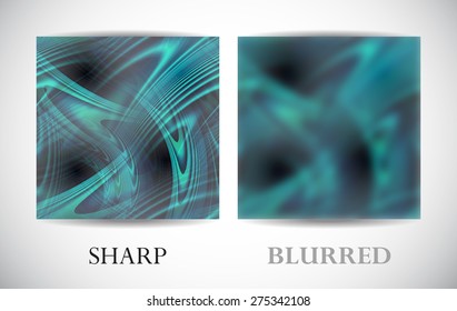 Abstract background with colorful blurred texture. For use as a design element in web, mobile applications, and printed media