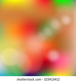 abstract background with colorful bokeh
