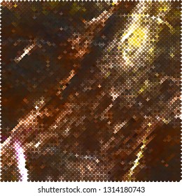 Abstract background with colorful bubbles, dots, circles.