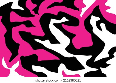 Abstract background with colorful camouflage pattern