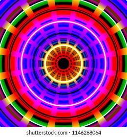 an abstract background with colorful circles