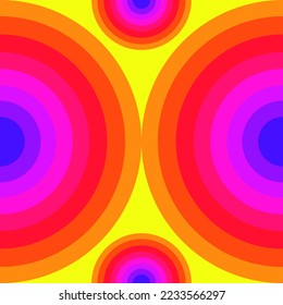 abstract background with colorful circles