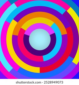 Fondo Abstractas con círculos coloridos