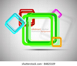 Abstract background with colorful circles