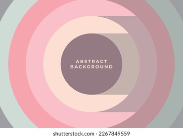 fondo abstracto con círculos coloridos y sombra
