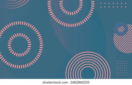 Abstract background with colorful circles , shapes and dots. Vector illustration for your design. Eps10