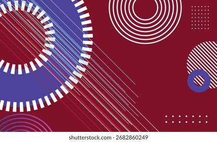 Abstract background with colorful circles , shapes and dots. Vector illustration for your design. Eps10