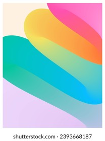 abstract background colorful color combinations Modern design template for advertisements, banners, posters.
