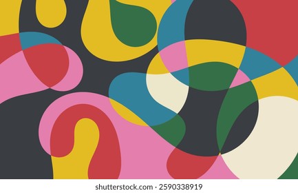 Abstract background colorful combination for presentation background, poster, and flyer 2025