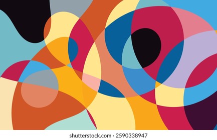 Abstract background colorful combination for presentation background, poster, and flyer 2025