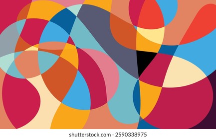 Abstract background colorful combination for presentation background, poster, and flyer 2025