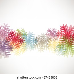 abstract background with colorful crystal
