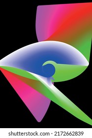 Abstract background colorful design illustration 