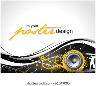 Abstract background with colorful design for text project used, vector illustration.
