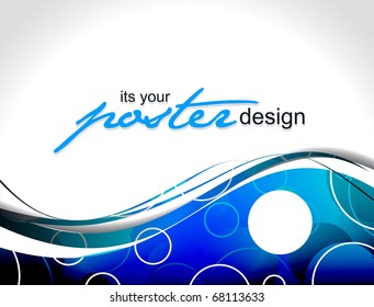 Abstract background with colorful design for text project used, vector illustration.
