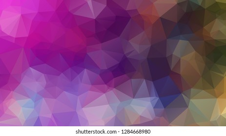 Abstract background. Colorful abstract background for design. Vector template pattern. Geometric triangular mosaic colors of the sea and sand sky. vector illustration frame