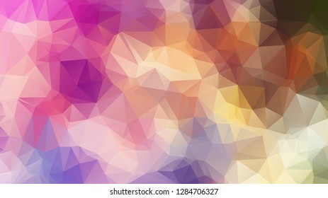 Abstract background. Colorful abstract background for design. Vector template pattern. Geometric triangular mosaic colors of the sea and sand sky. vector illustration frame