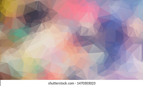 Abstract background. Colorful abstract background for design. Vector template pattern. Geometric triangular mosaic colors of the sea and sand sky. vector illustration frame