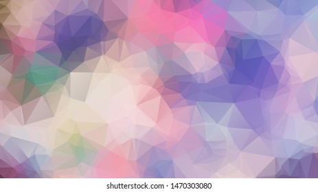 Abstract background. Colorful abstract background for design. Vector template pattern. Geometric triangular mosaic colors of the sea and sand sky. vector illustration frame