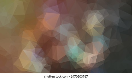 Abstract background. Colorful abstract background for design. Vector template pattern. Geometric triangular mosaic colors of the sea and sand sky. vector illustration frame