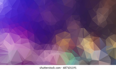 Abstract background. Colorful abstract background for design. Vector template pattern. Geometric triangular mosaic