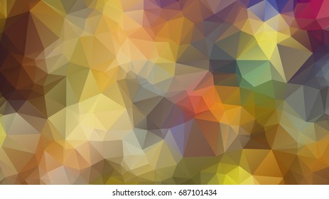 Abstract background. Colorful abstract background for design. Vector template pattern. Geometric triangular mosaic