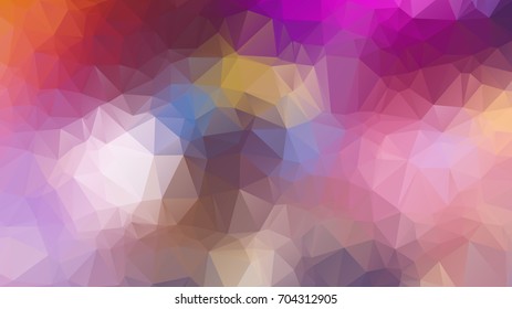 Abstract background. Colorful abstract background for design. Vector template pattern. Geometric triangular mosaic colors of the sea and sand sky. vector illustration frame