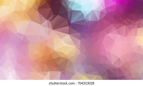 Abstract background. Colorful abstract background for design. Vector template pattern. Geometric triangular mosaic colors of the sea and sand sky. vector illustration frame