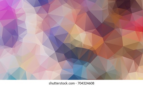 Abstract background. Colorful abstract background for design. Vector template pattern. Geometric triangular mosaic colors of the sea and sand sky. vector illustration frame