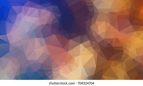 Abstract background. Colorful abstract background for design. Vector template pattern. Geometric triangular mosaic colors of the sea and sand sky. vector illustration frame