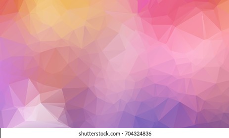 Abstract background. Colorful abstract background for design. Vector template pattern. Geometric triangular mosaic colors of the sea and sand sky. vector illustration frame
