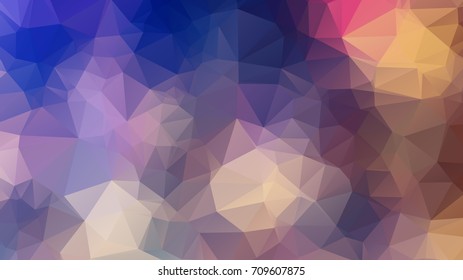 Abstract background. Colorful abstract background for design. Vector template pattern. Geometric triangular mosaic colors of the sea and sand sky. vector illustration frame