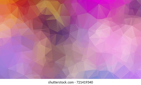 Abstract background. Colorful abstract background for design. Vector template pattern. Geometric triangular mosaic colors of the sea and sand sky. vector illustration frame