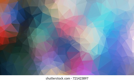 Abstract background. Colorful abstract background for design. Vector template pattern. Geometric triangular mosaic colors of the sea and sand sky. vector illustration frame