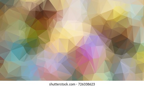 Abstract background. Colorful abstract background for design. Vector template pattern. Geometric triangular mosaic colors of the sea and sand sky. vector illustration frame