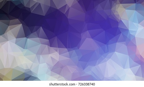 Abstract background. Colorful abstract background for design. Vector template pattern. Geometric triangular mosaic colors of the sea and sand sky. vector illustration frame