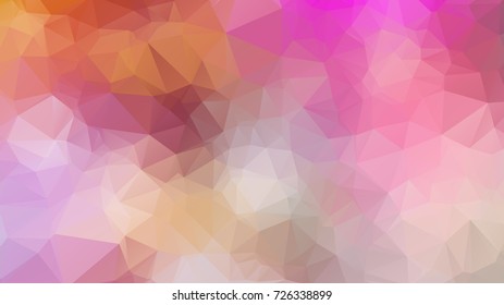 Abstract background. Colorful abstract background for design. Vector template pattern. Geometric triangular mosaic colors of the sea and sand sky. vector illustration frame