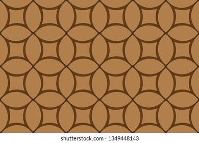 Abstract background. Colorful dynamic stylish wallpaper. Graphic illustration with wavy halftone design. Smart design for your business advert.  Vector illustration, brown color, brown pattern,