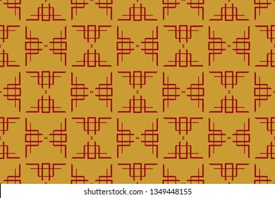 Abstract background. Colorful dynamic stylish wallpaper. Graphic illustration with wavy halftone design. Smart design for your business advert.  Vector illustration, brown color, brown pattern,