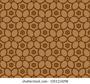 Abstract background. Colorful dynamic stylish wallpaper. Graphic illustration with wavy halftone design. Smart design for your business advert.  Vector illustration, brown color, brown pattern,