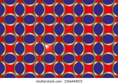 Abstract background. Colorful dynamic stylish wallpaper. Graphic illustration with wavy halftone design. Smart design for your business advert.  Vector illustration, 