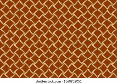 Abstract background. Colorful dynamic stylish wallpaper. Graphic illustration with wavy halftone design. Smart design for your business advert.  Vector illustration, brown color, brown pattern, 